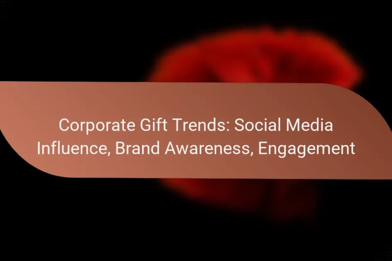Corporate Gift Trends: Social Media Influence, Brand Awareness, Engagement