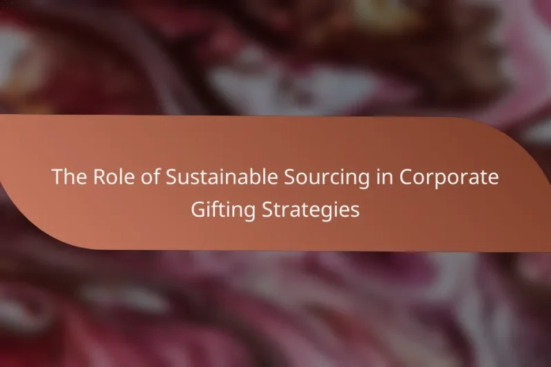 The Role of Sustainable Sourcing in Corporate Gifting Strategies