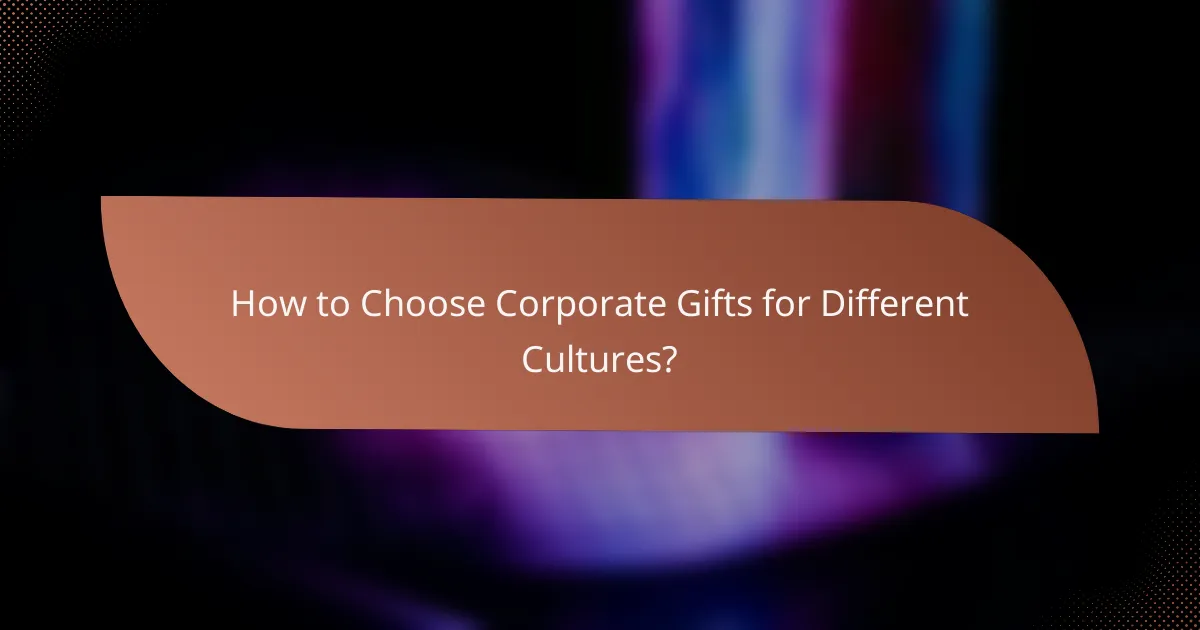 How to Choose Corporate Gifts for Different Cultures?